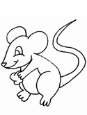 The lion and the mouse coloring pages