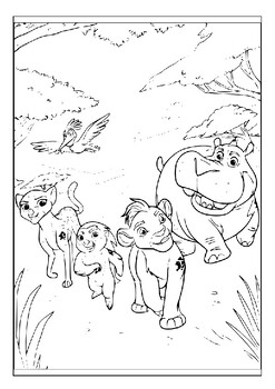 Explore the lion guard coloring pages printable adventures for kids