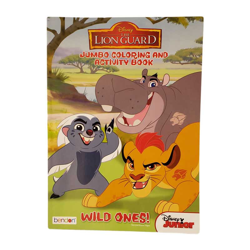 The lion guard coloring book