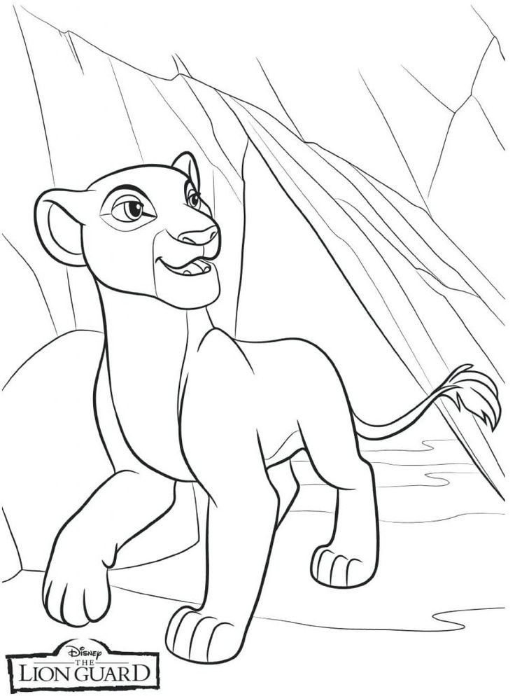 Lion gud coloring pages