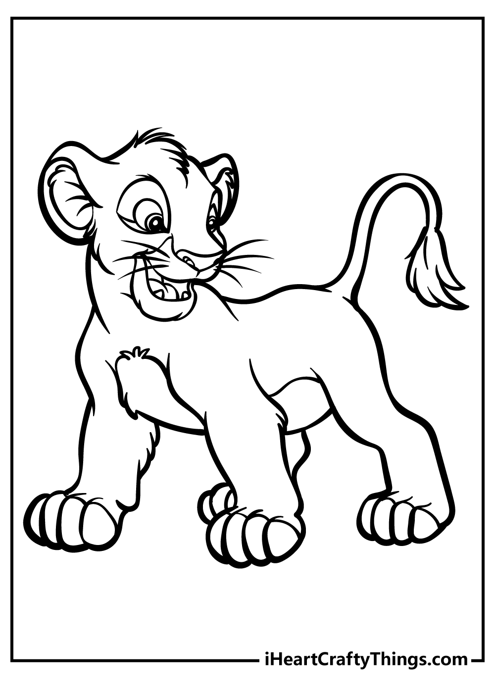 Lion king coloring pages free printables