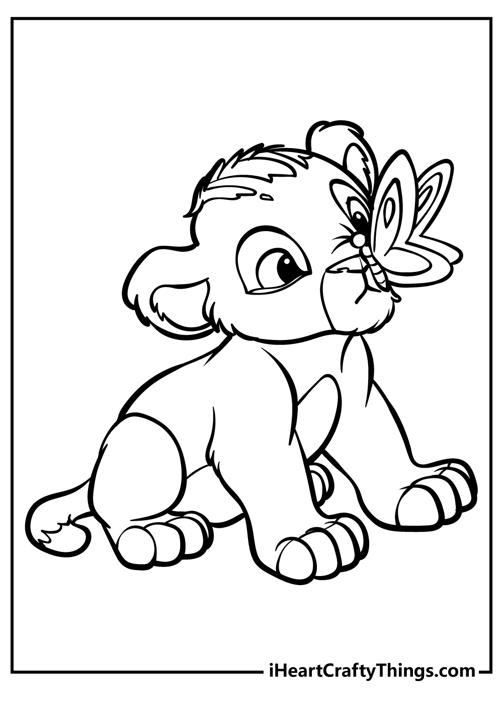 Lion king coloring pages free printables