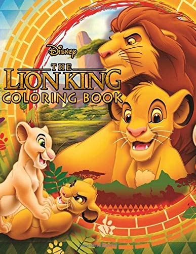Buy the lion king coloring book design jumbo coloring pages for kids best children activity books online at denmark