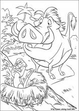 The lion king coloring pages on coloring