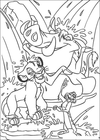 The lion king coloring pages free coloring pages