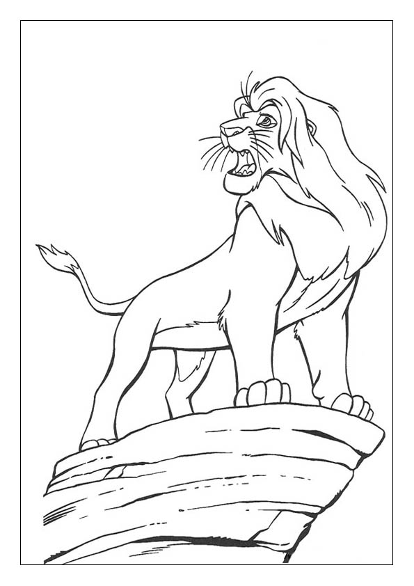 Lion king coloring pages printable coloring sheets