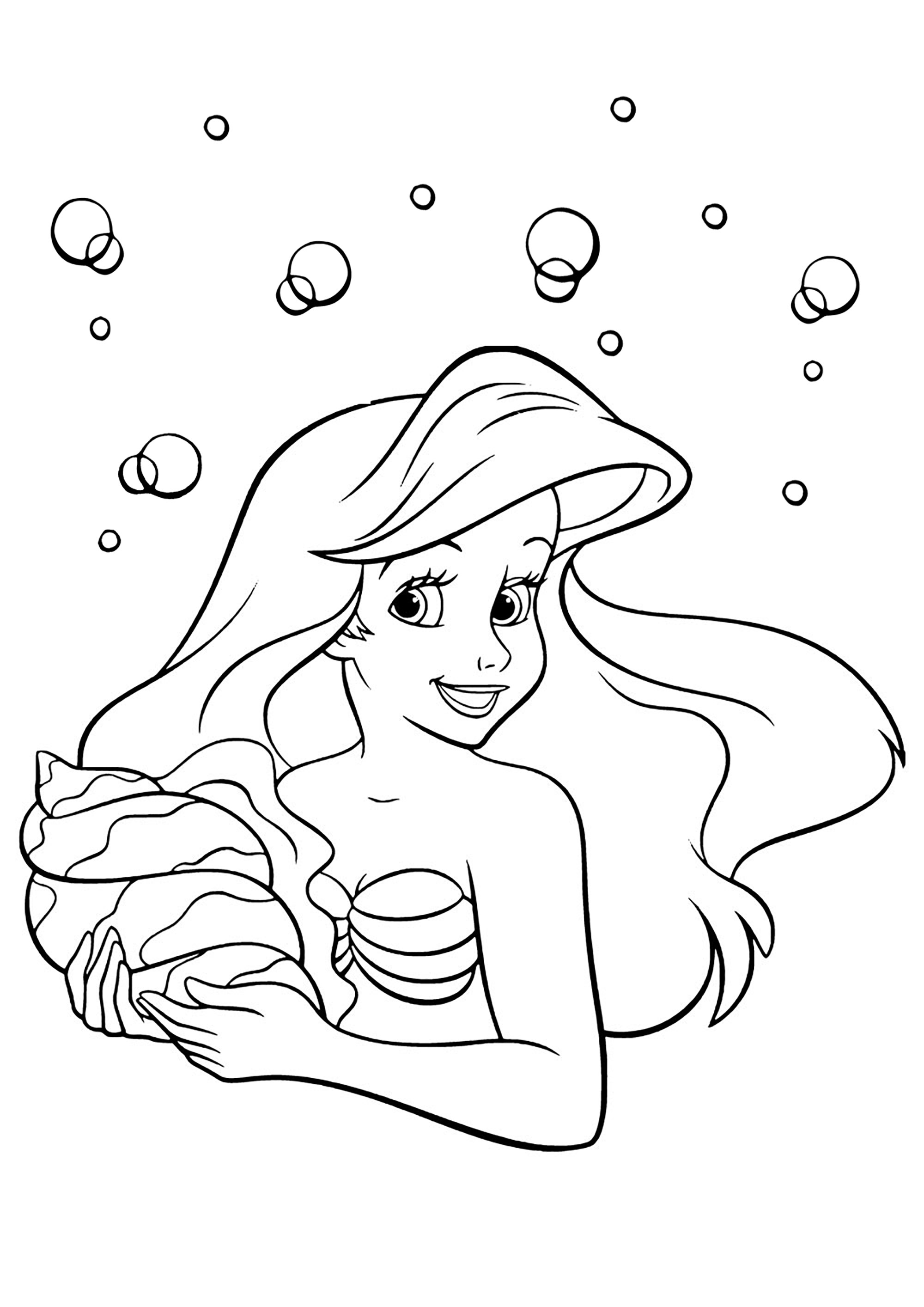 The little mermaid for children