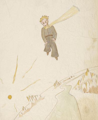 The little prince manuscript and drawings the man library museum online exhibitions