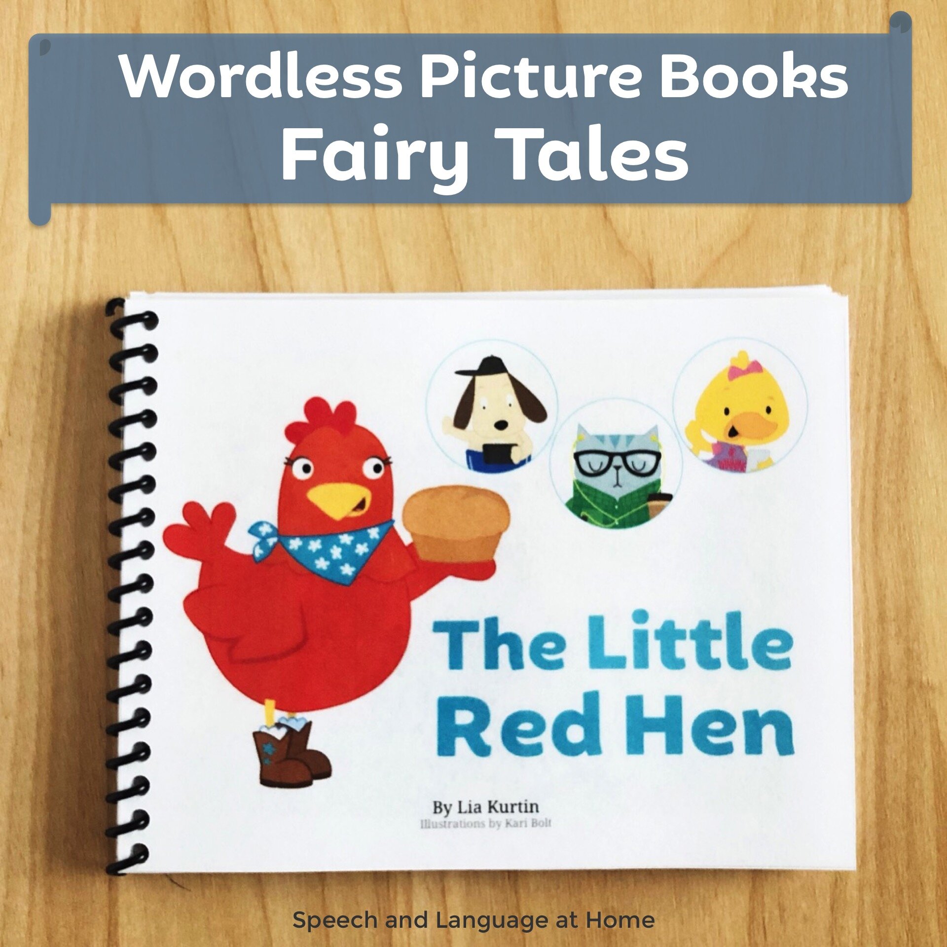 The little red hen wordless picture book speech activities for preschoolers â slp