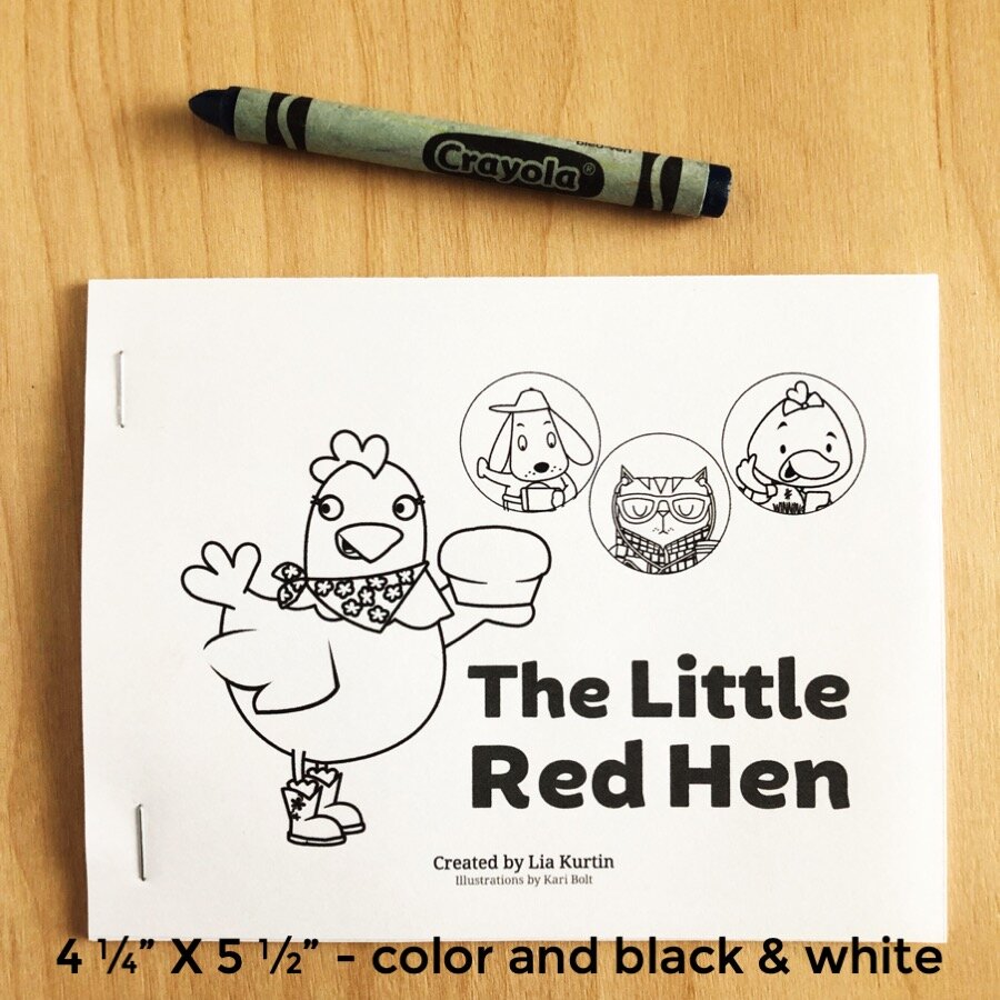 The little red hen wordless picture book speech activities for preschoolers â slp