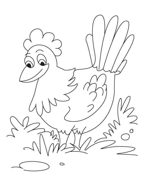 The little red hen free kid coloring pages free kids coloring pages coloring pages kid coloring page