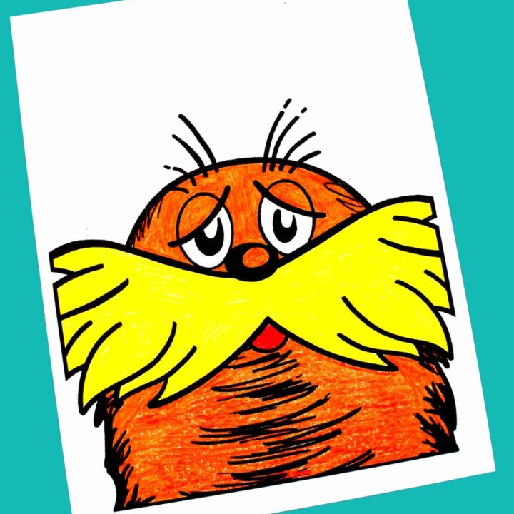 The lorax coloring pages plus more