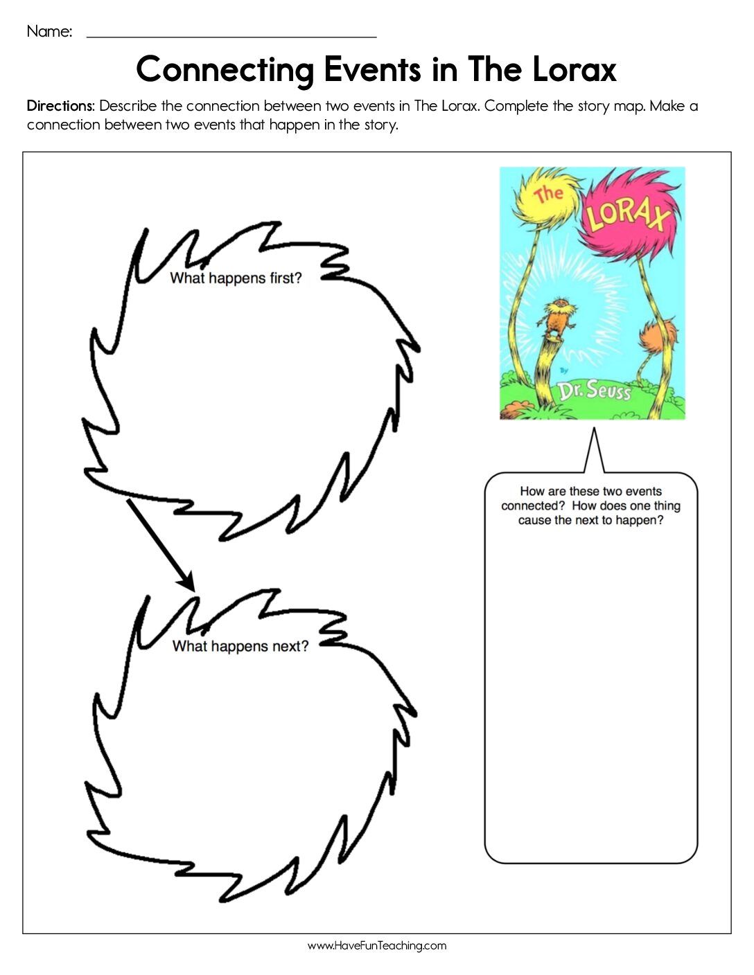 Worksheets theme worksheets dr seuss worksheets resources