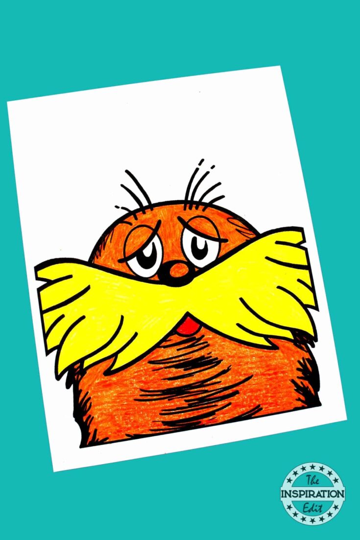 The lorax coloring pages plus more