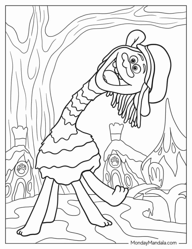 Trolls coloring pages free pdf printables