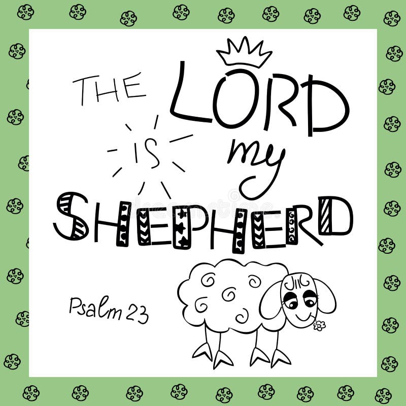 Lord my shepherd stock illustrations â lord my shepherd stock illustrations vectors clipart