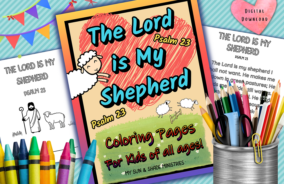 The lord is my shepherd