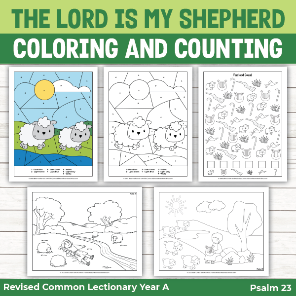 Psalm activity pages