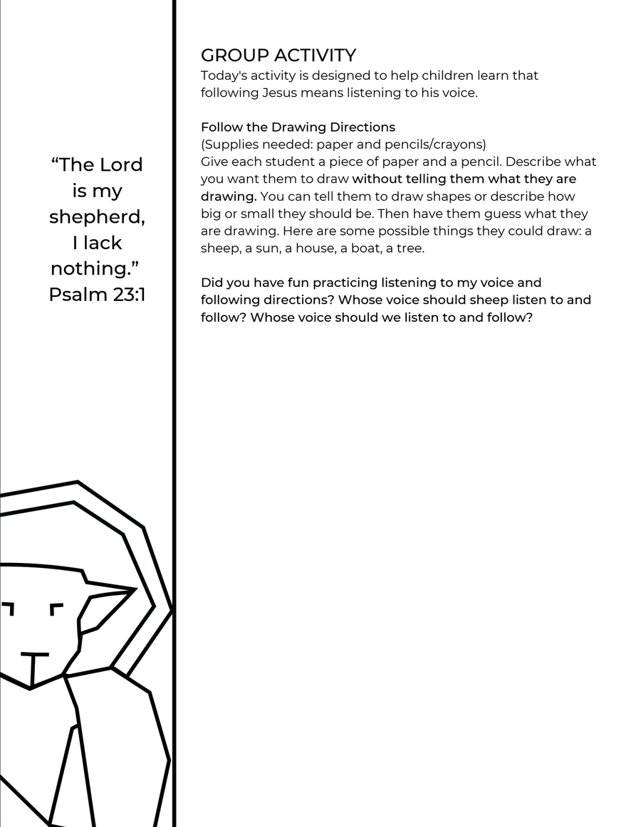 Psalm childrens series â dwell