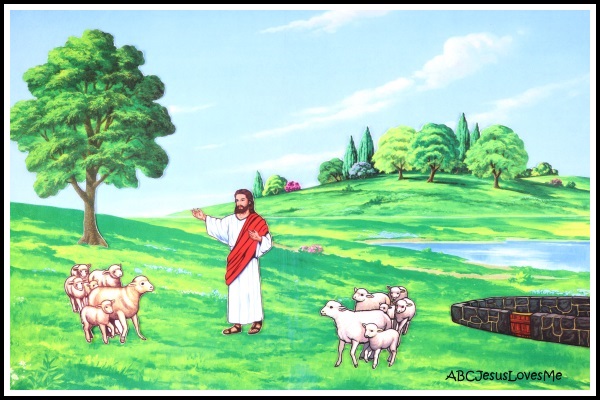 Jesus is my shepherd psalm