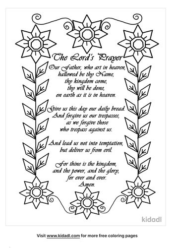 The lords prayer coloring pages free bible coloring pages kidadl bible coloring pages free bible coloring pages the lords prayer