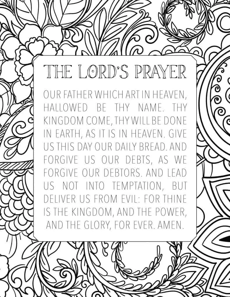 The lords prayer