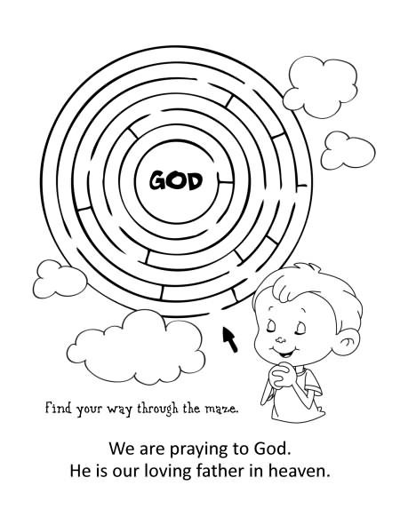 The lords prayer â coloring and activity book â