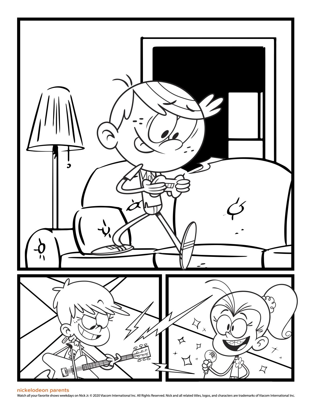 The loud house printable coloring pages cartoon coloring pages coloring pages cute coloring pages