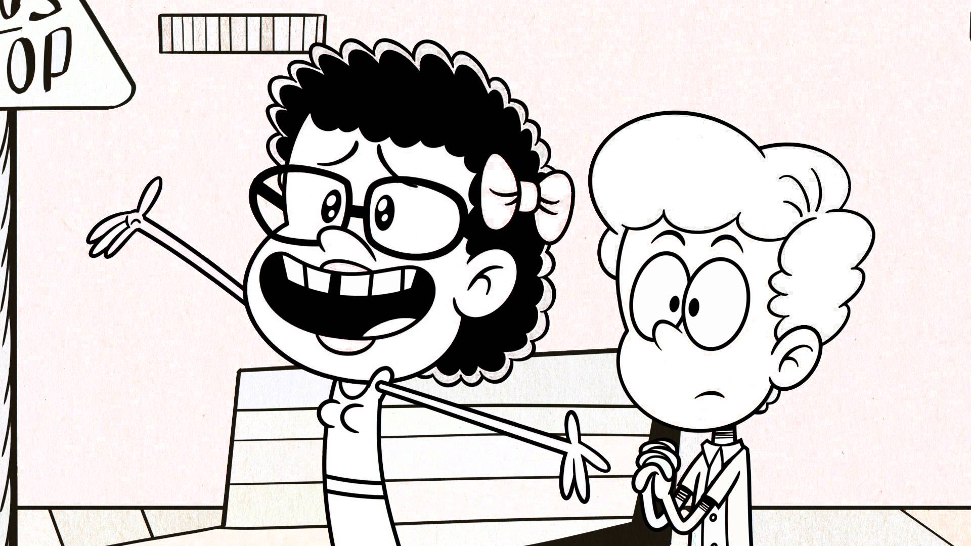 Loud house coloring page by frost on