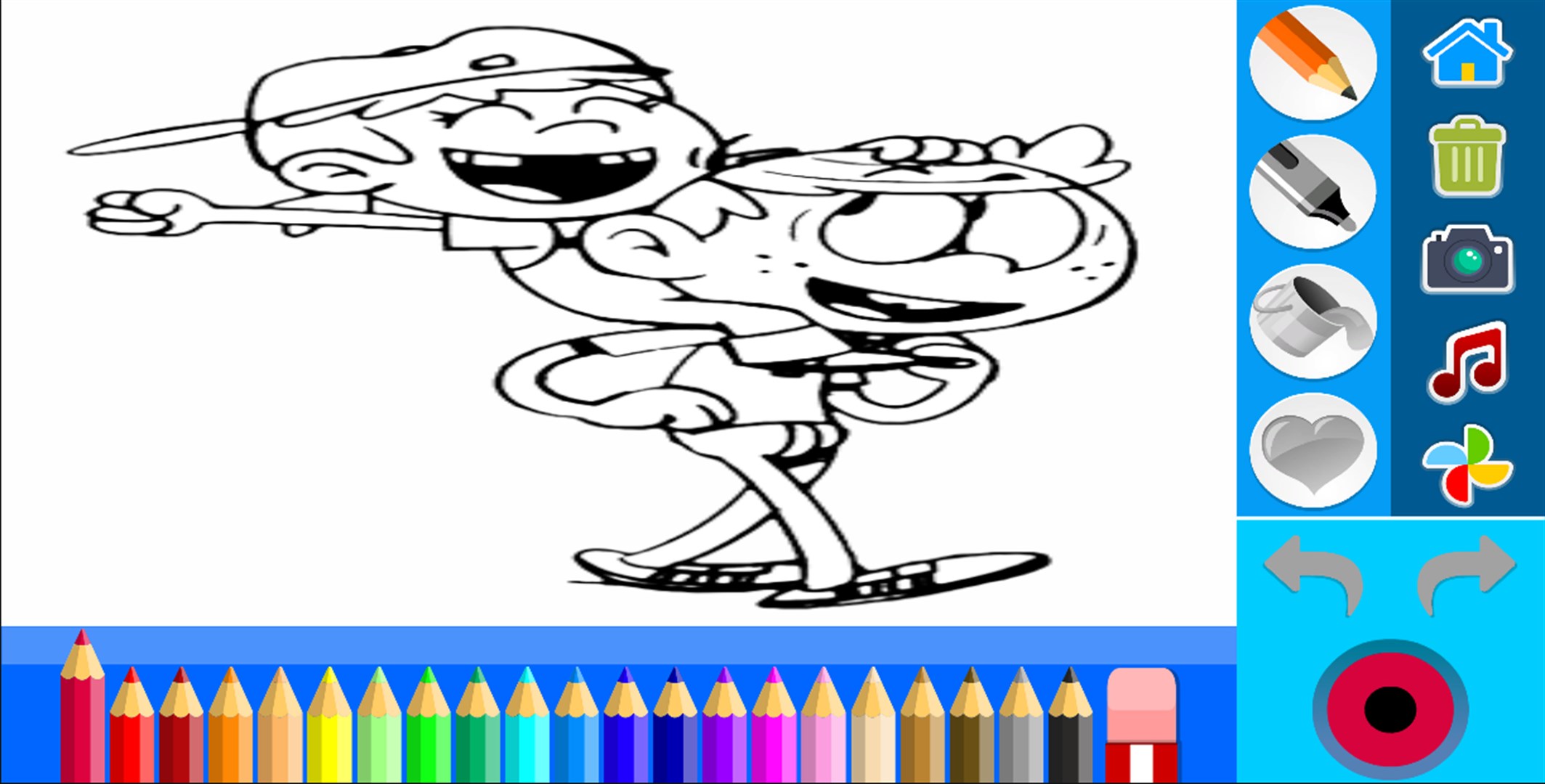 Loude coloring adventures game â apps