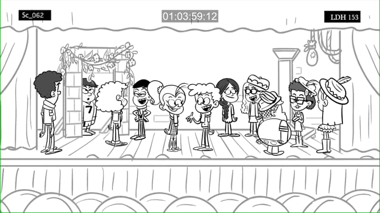 The loud house