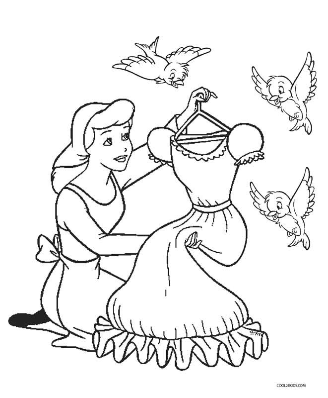 Free printable cinderella coloring pages for kids cinderella coloring pages disney princess coloring pages princess coloring pages