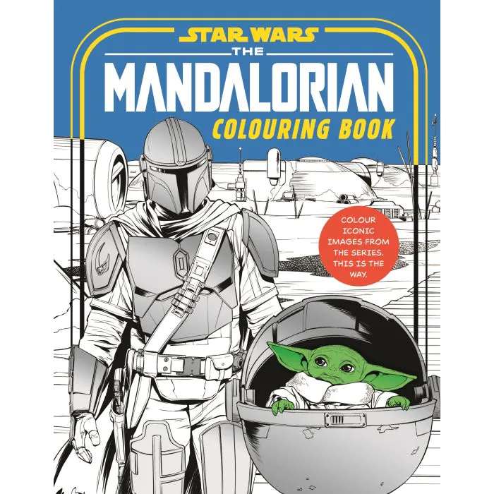 The mandalorian colouring book