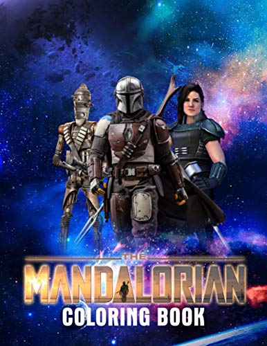 The mandalorian coloring book the mandalorian coloring books for kid and adult with coloring pages