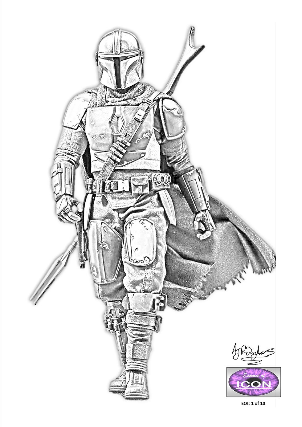 The mandalorian the mandalorian essence of icon