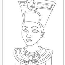 Hatchepsut the female pharaoh coloring pages