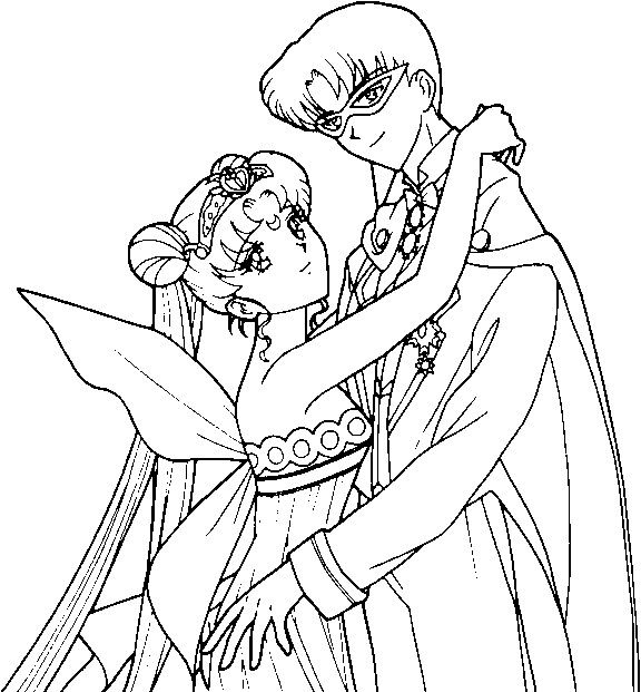 Neo queen serenity and king endymion moon coloring pages sailor moon coloring pages sailor moon