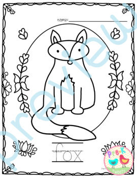 The mitten story coloring pages by pre