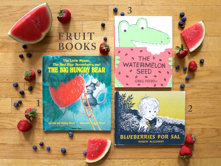 Lets read three summer fruit books â three books a night