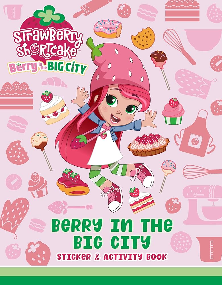 Berry in the big city sticker activity book strawberry shortcake degennaro gabriella mcginty ian books