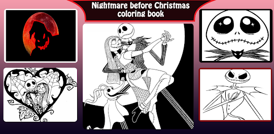 Download nightmare before coloring book on pc emulator