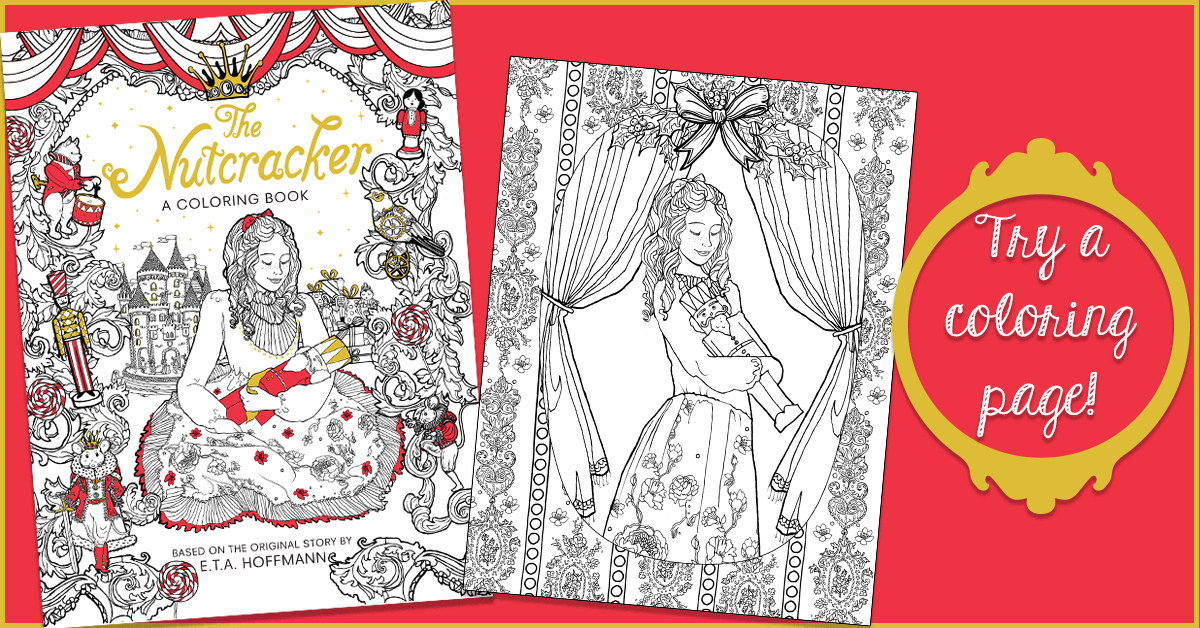 The nutcracker a coloring book free coloring page