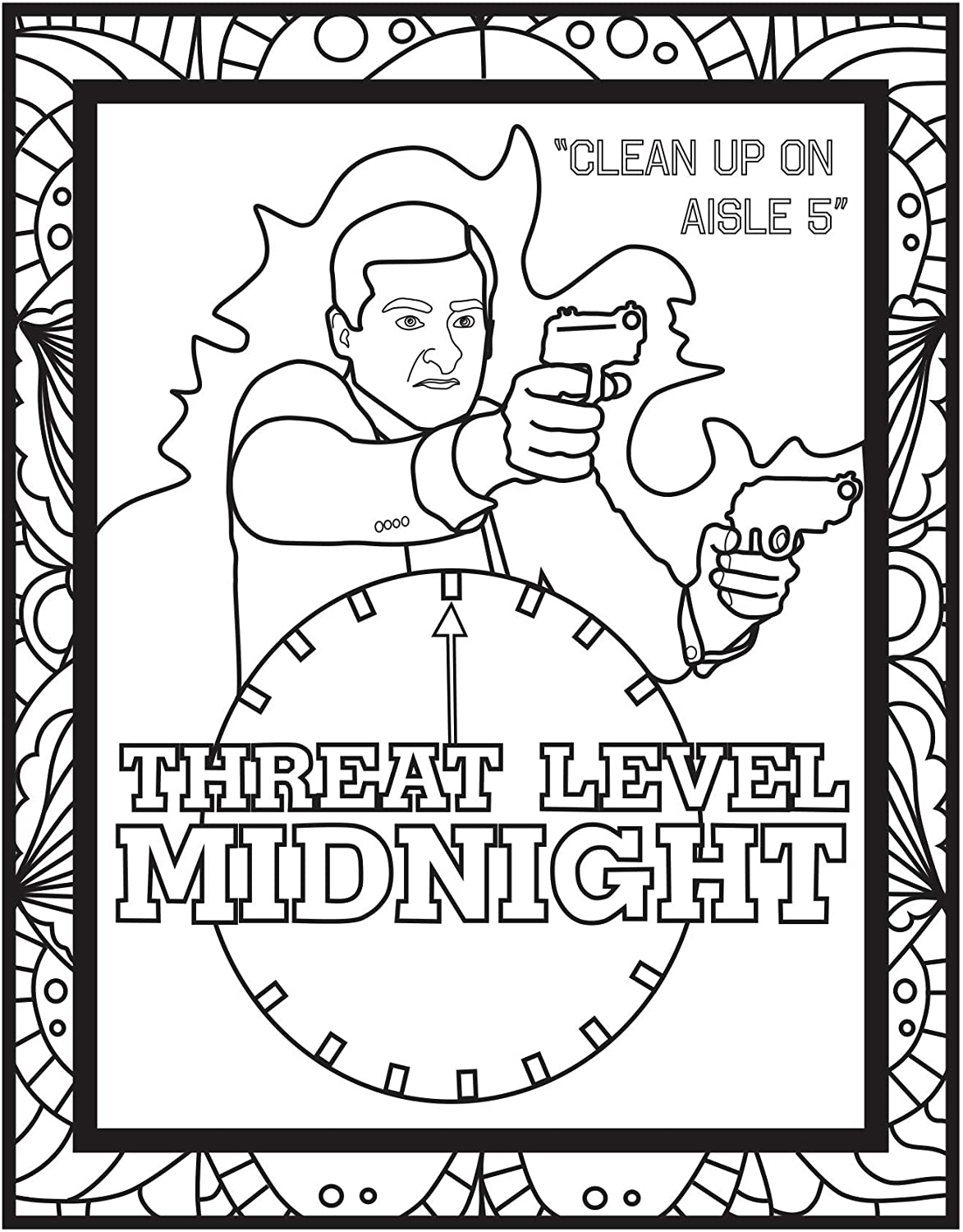 The office themed coloring pages