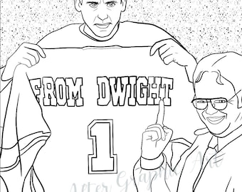 The office coloring pages