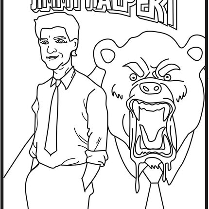 The office themed coloring pages