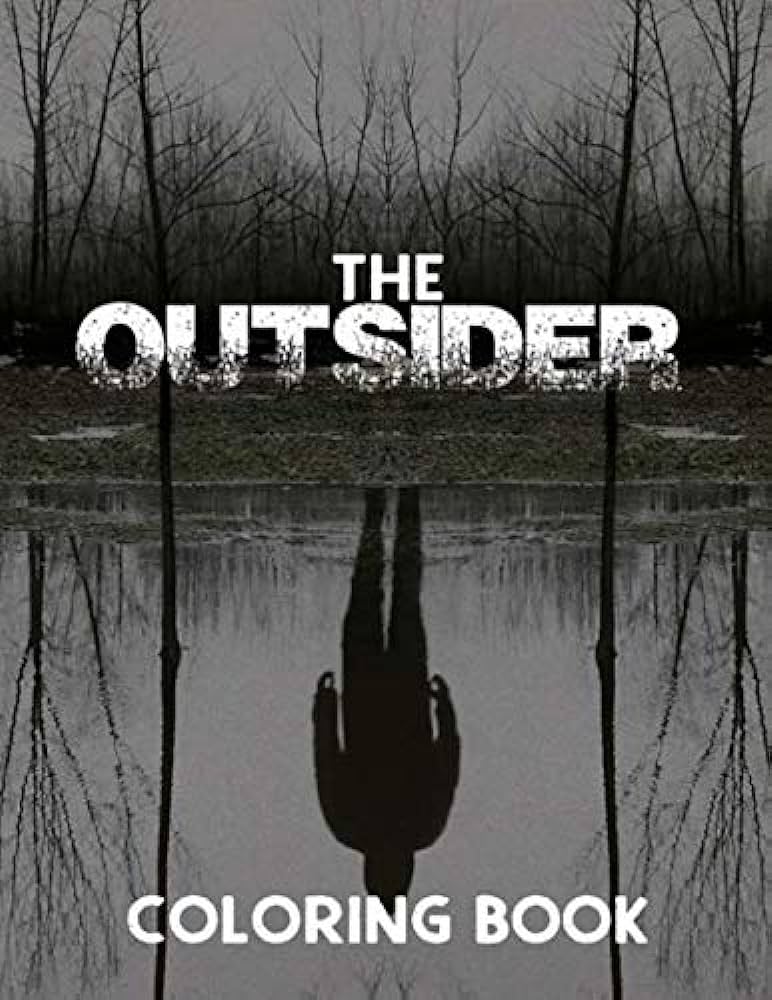The outsider coloring book a hilarious fun coloring gift book for movie and coloring lovers with fun easy and relaxing coloring pages henry david books