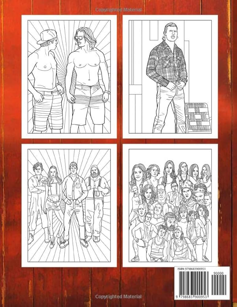 Letterkenny coloring book fantastic coloring book for unleashing artistic abilities relaxation stress relieving and having fun with amazing illustrations of letterkenny silva michael books