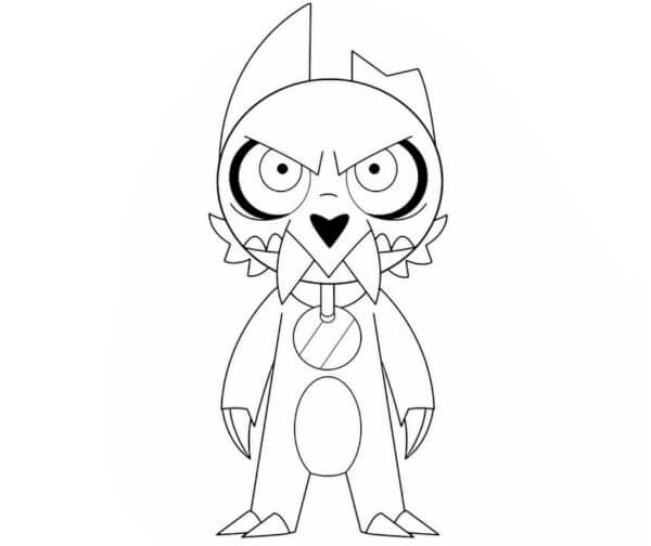 The owl house coloring pages
