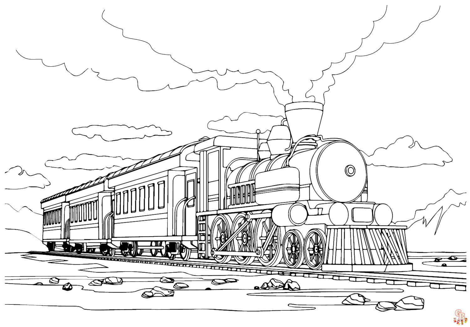 Printable polar express coloring pages free