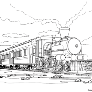 Polar express coloring pages printable for free download